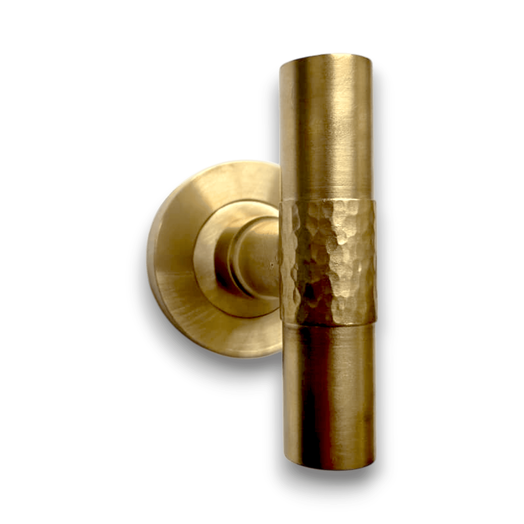 Solid Brass Bauhaus Door Knob | DKBA.1207